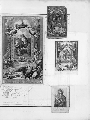 Lot 660, Auction  112, Heiligendarstellungen, Documents sur le culte et l'iconographie de la sainte vierge