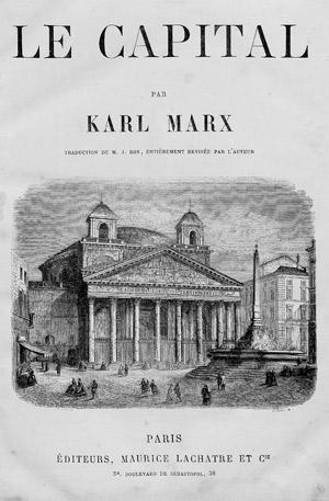 Lot 1400, Auction  112, Marx, Karl, Le Capital. E.Frz.Ausgabe. 1872-75