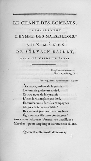 Lot 1566, Auction  112, Rouget de Lisle, C. J., Essais en vers et en prose