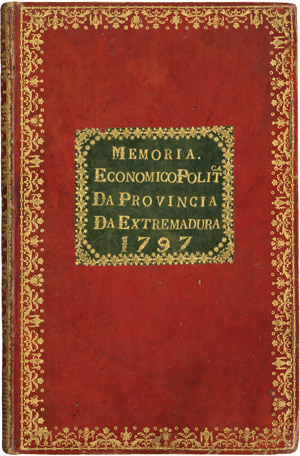 Los 1802 - Chicorro, José de Abreu Bacelar - Memoria Economico Politica da Provincia da Extremadura - 1 - thumb