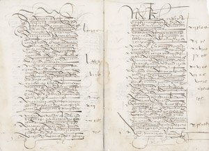 Lot 1901, Auction  112, Juan de Valtierra, Testamentaria ejecutiva. Cuzco 1569