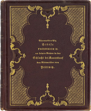 Lot 2565, Auction  112, Friedrich II., der Große, Sammlung von 34 Briefen an Joachim von Prittwitz