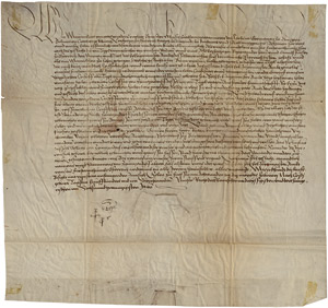 Lot 2627, Auction  112, Maximilian I., röm.-dt. Kaiser, Urkunde 1516