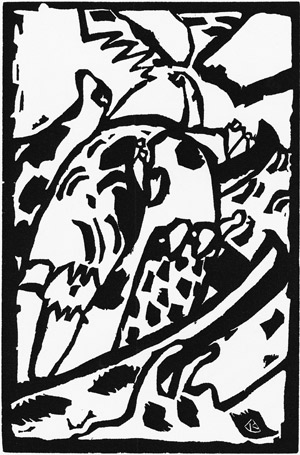 Lot 3268, Auction  112, Hommage à Wassily Kandinsky und Kandinsky, Wassily - Illustr., Hommage à Wassily Kandinsky