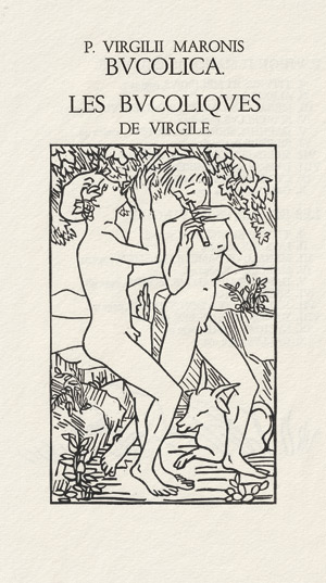 Lot 3554, Auction  112, Vergilius Maro, P. und Passavant, Lucile - Illustr., Les Bucoliques