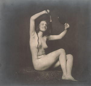 Lot 4186, Auction  112, Goodwin, Henry Buergel, Female nude combing her hair