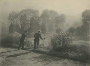 Lot 4250, Auction  112, Misonne, Leonard, Misonne's sons photographing landscape