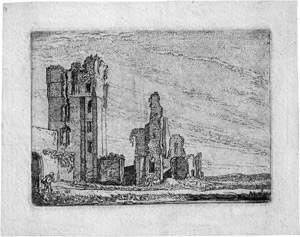 Los 5037 - Buytewech, Willem - Die Ruinen von Huys te Kleef nahe Haarlem - 0 - thumb