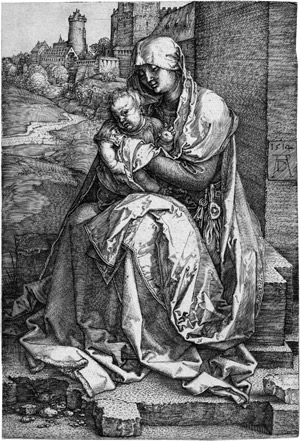 Lot 5077, Auction  112, Dürer, Albrecht, Maria mit dem Kind an der Mauer