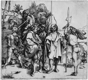 Lot 5083, Auction  112, Dürer, Albrecht, Die sechs Kriegsleute
