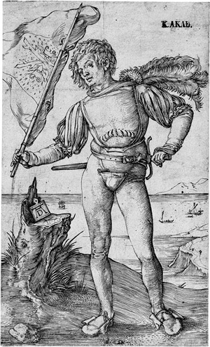 Lot 5085, Auction  112, Dürer, Albrecht, Der Fahnenschwinger (Der Fähnrich)
