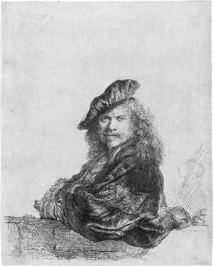 Los 5185 - Rembrandt Harmensz. van Rijn - Selbstbildnis - 0 - thumb
