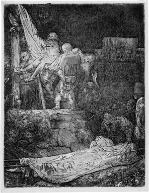 Los 5189 - Rembrandt Harmensz. van Rijn - Die Kreuzabnahme bei Fackelschein - 0 - thumb