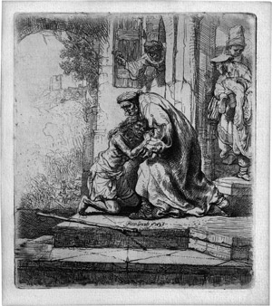Los 5190 - Rembrandt Harmensz. van Rijn - Die Rückkehr des verlorenen Sohnes - 0 - thumb