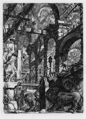 Lot 5329, Auction  112, Piranesi, Giovanni Battista, Löwen Bas-Relief
