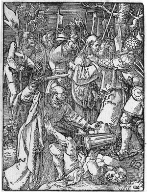 Lot 5531, Auction  112, Dürer, Albrecht, Die Gefangennahme Christi; Geißelung Christi