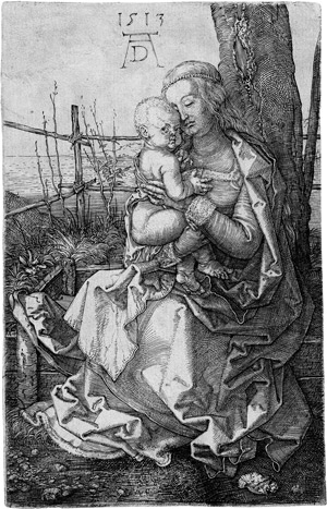 Lot 5536, Auction  112, Dürer, Albrecht, Maria mit dem Kinde am Baum