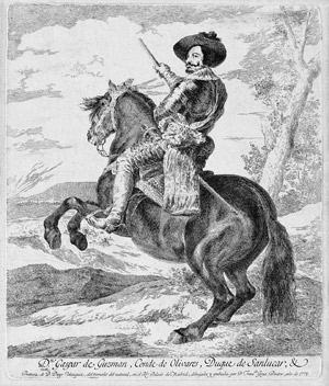 Los 5557 - Goya, Francisco de - Gaspar de Guzman, Conde Duque de Olivares - 0 - thumb