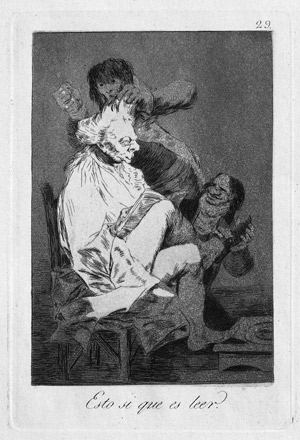 Lot 5561, Auction  112, Goya, Francisco de, Esto si que es leer