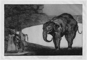 Lot 5569, Auction  112, Goya, Francisco de, Disparate de Bestia (Otras leyes por el pueblo)
