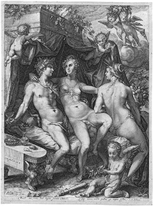 Lot 5674, Auction  112, Saenredam, Jan, Sine Bacchus et Ceres friget Venus - Venus, Bacchus und Ceres