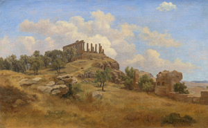 Los 6134 - Papperitz, Gustav Friedrich - Der Tempel der Juno in Agrigent - 0 - thumb