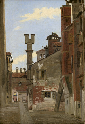 Lot 6138, Auction  112, Hansen, Joseph Theodor, Ansicht eines Hofes in Chioggia
