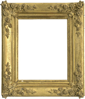 Lot 6269, Auction  112, Rahmen, Blattrahmen, Frankreich, um 1840