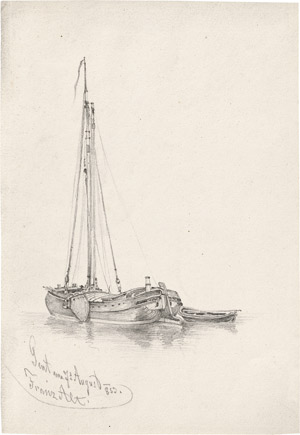 Lot 6561, Auction  112, Alt, Franz, Holländisches Fischerboot