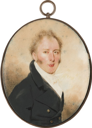 Los 6846 - Chinnery, George - Bildnis des Dr. William Russell (1773-1839) in dunkelgrauer Jacke mit geknoteter weißer Halsbinde. - 0 - thumb