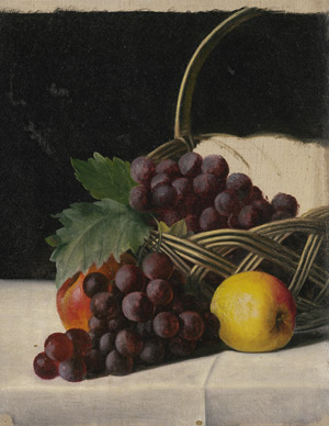 Lot 7217, Auction  112, Libert, Betzy Marie Petrea, Studie mit Trauben, Äpfeln und Korb
