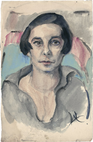 Lot 8019, Auction  112, Albert-Lasard, Lou, Portrait Eva de Marcos