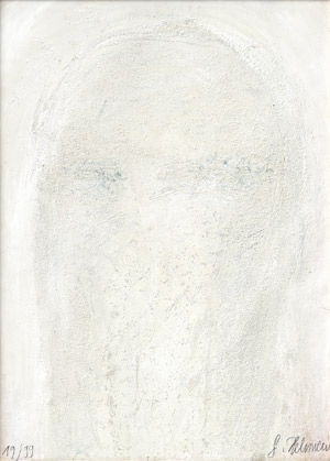 Lot 8101, Auction  112, Helnwein, Gottfried, Leeres Gesicht (Selbstporträt) 