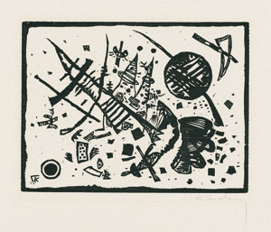 Lot 8124, Auction  112, Kandinsky, Wassily, Holzschnitt für die Ganymed-Mappe