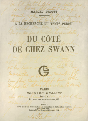 Los 8204 - Lakner, László - Du Côté de Chez Swann (Marcel Proust: Widmung für Jacques Lacretelle II, 20. April 1918) - 0 - thumb