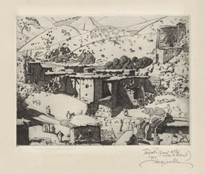 Lot 8217, Auction  112, Majorelle, Jacques, Tasgah. Grand Atlas. Vallée de Telonet