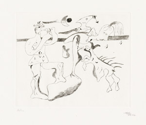 Lot 8239, Auction  112, Miró, Joan, Daphnis et Chloé