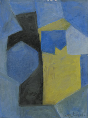 Lot 8284, Auction  112, Poliakoff, Serge, Komposition in Blau, Schwarz und Gelb