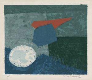 Lot 8285, Auction  112, Poliakoff, Serge, Composition bleue, verte et grise
