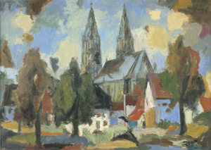 Lot 8348, Auction  112, Viegener, Eberhard, "Wiesenkirche in Soest"