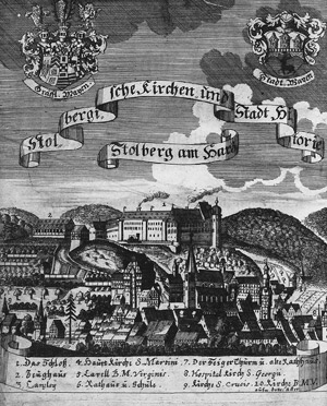 Lot 171, Auction  113, Zeitfuchs, Johann Arnold, Stolbergische Kirchen- und Stadt-Historie