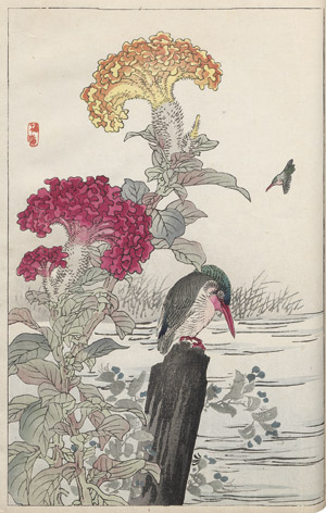 Lot 340, Auction  113, Kono, Bairei, Kacho gafu. Album mit Vögeln und Blumen. 1883