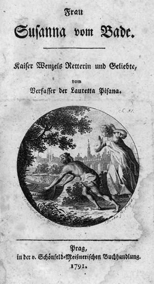 Lot 503, Auction  113, Albrecht, Johann Friedrich Ernst, Frau Susanna vom Bade