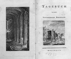 Lot 597, Auction  113, Heidegger, Heinrich, Tagebuch eines unsichtbaren Reisenden