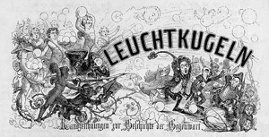 Lot 633, Auction  113, Leuchtkugeln, Randzeichnungen zur Geschichte der Gegenwart, Bände I-VII