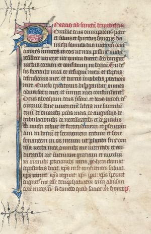Lot 804, Auction  113, Horae B.M.V., Französisches Stundenbuch-Fragment. Lateinische Handschrift auf Pergament. 64 Bl. 