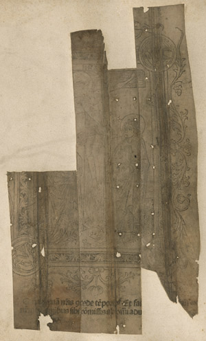 Lot 805, Auction  113, Kreuzigung, Holzschnitt auf pergament. 