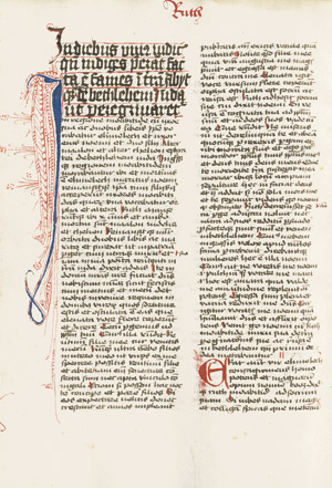 Lot 806, Auction  113, Biblia latina, Lateinische Handschrift auf Papier. Süddeutschland-Österreich 1475-1500.