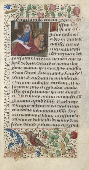 Lot 809, Auction  113, Horae Beatae Mariae Virginis, Stundenbuch. Handschrift auf Pergament. Bourges, Val de Loire