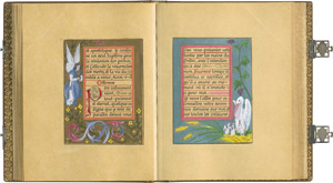 Lot 819, Auction  113, Livre d'Heures, Handkoloriertes und vergoldetes französisches Stundenbuch 